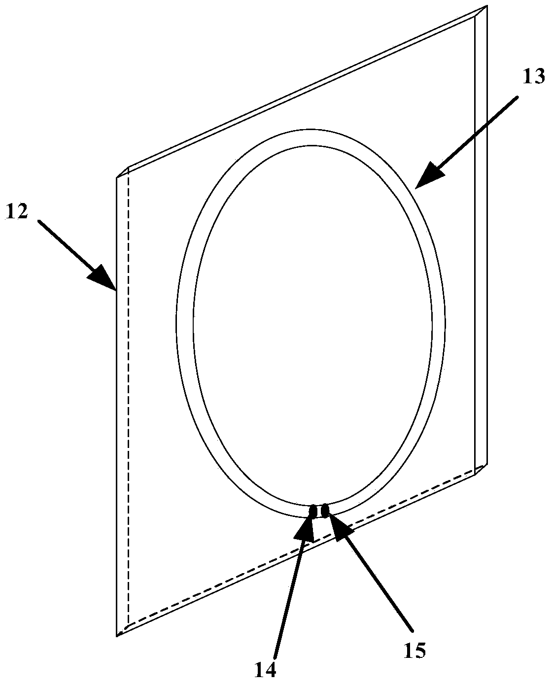 Magnetic resonance wireless power transmission device based on PCB resonant coupling coil structure