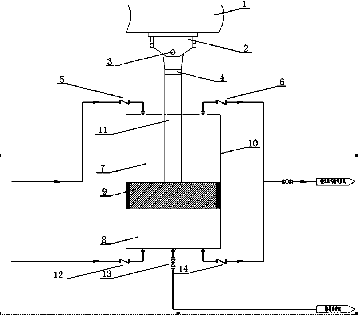 Simple oil field wellhead associated gas collection device and method