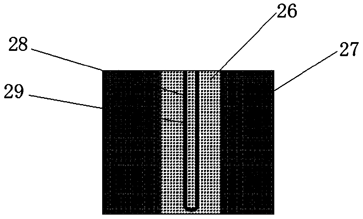 Concrete heat storage dish-type solar Stirling thermal power generation system