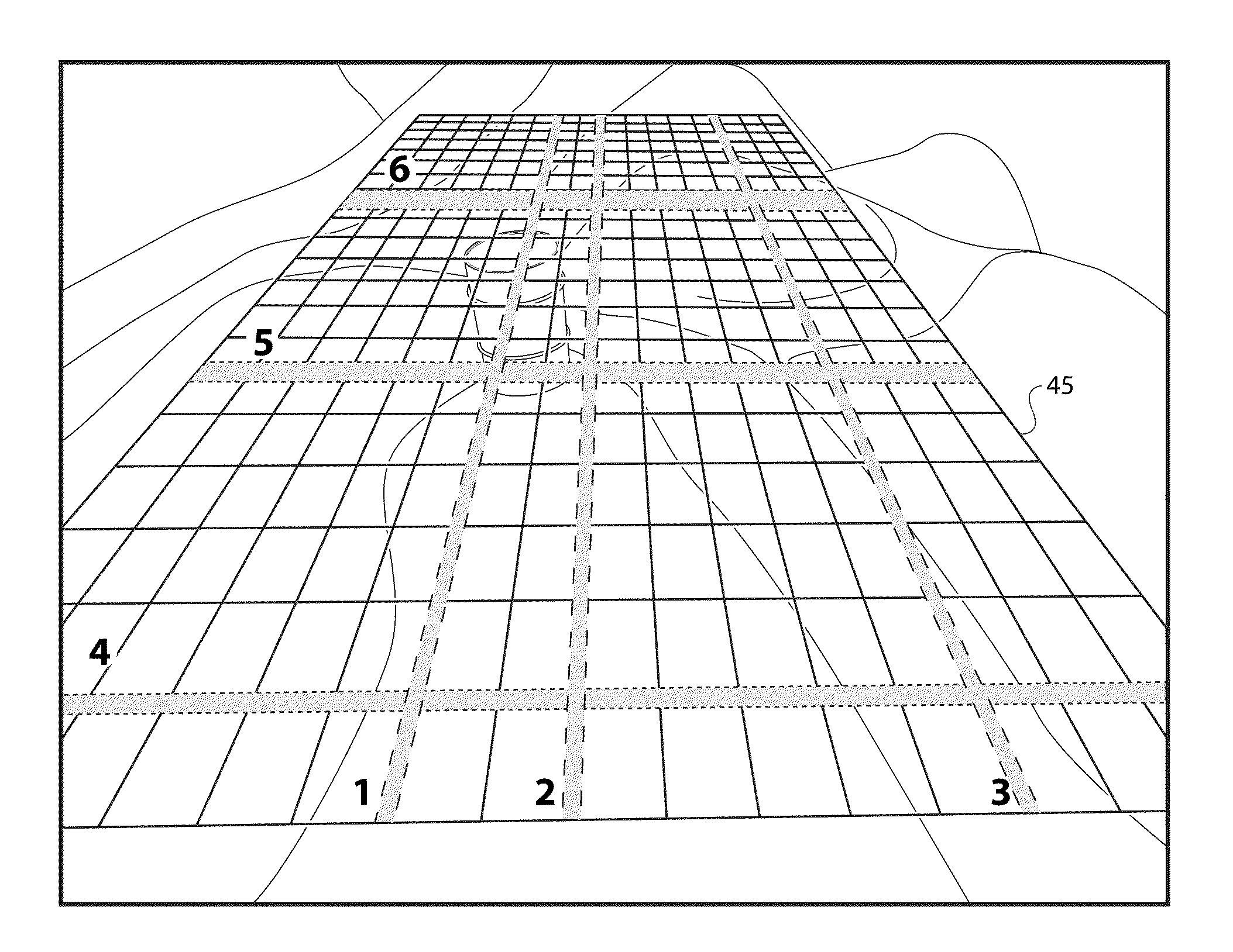 Mesh estimation of terrain