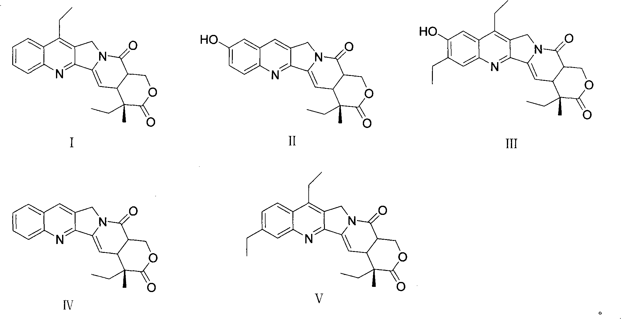 Method for producing irinotecan