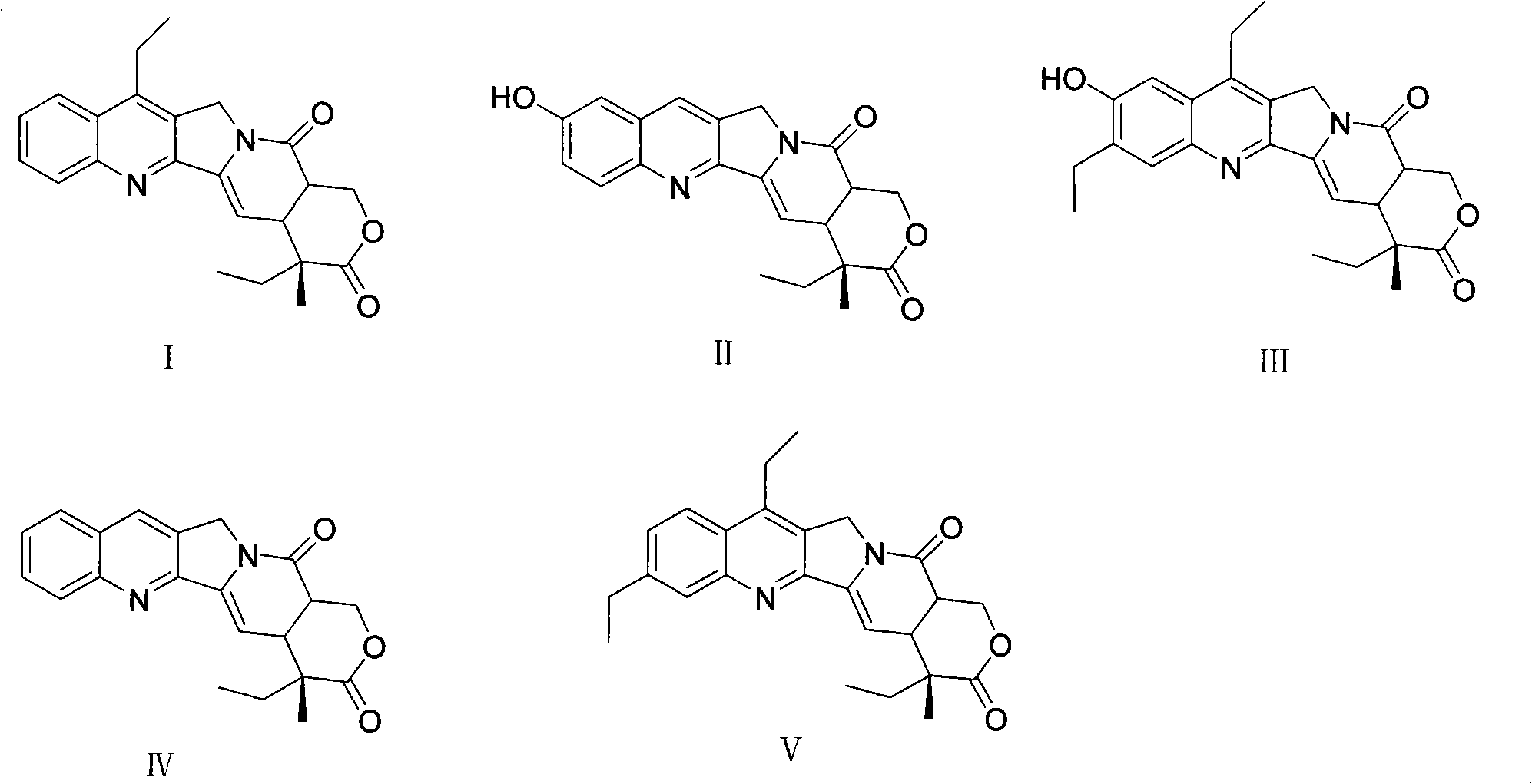 Method for producing irinotecan