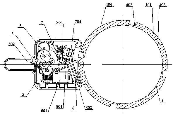 Anti-self-locking intelligent central control lock for bicycle