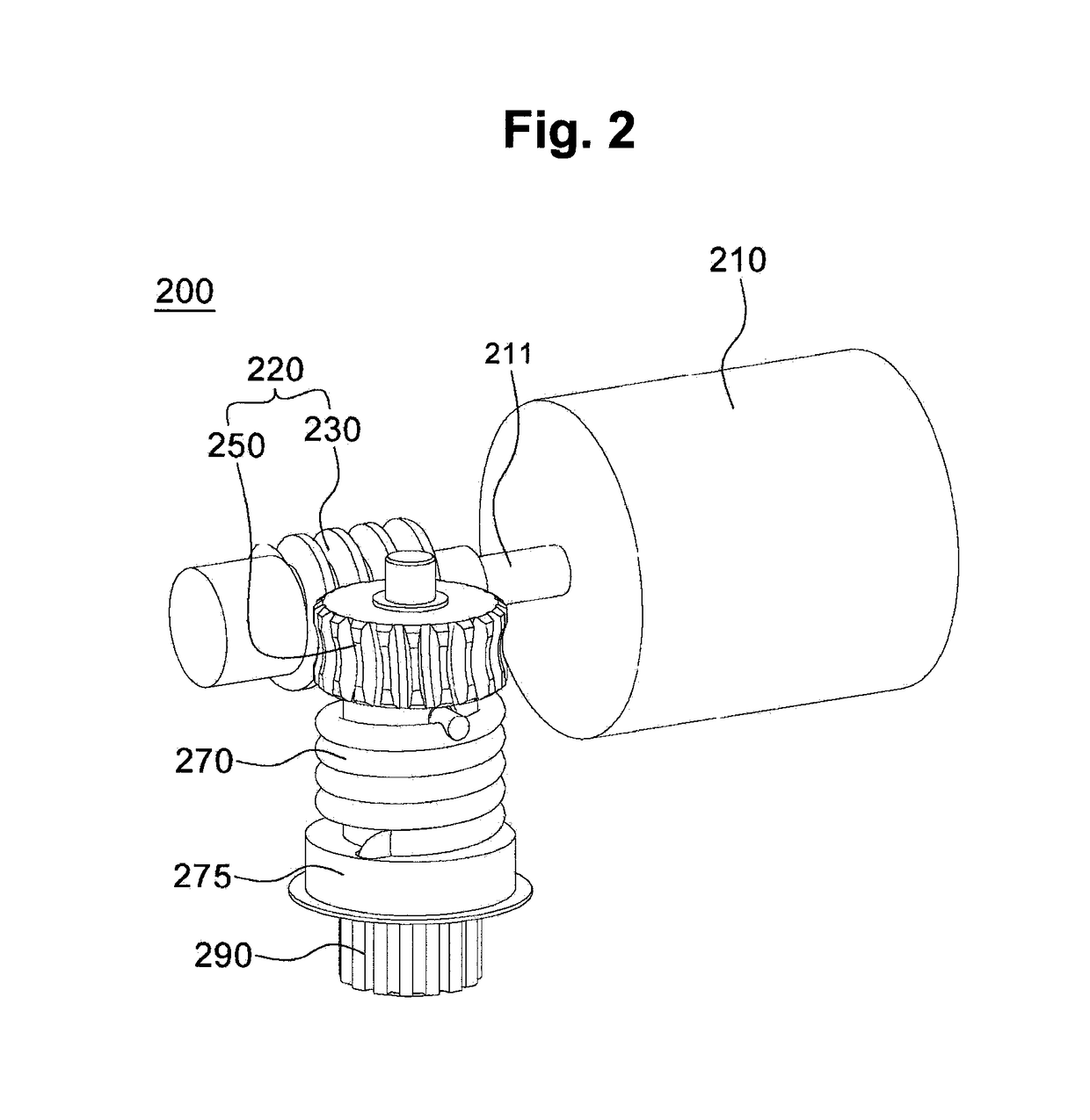 Joint actuator, and joint structure of leg-supporting robot comprising same