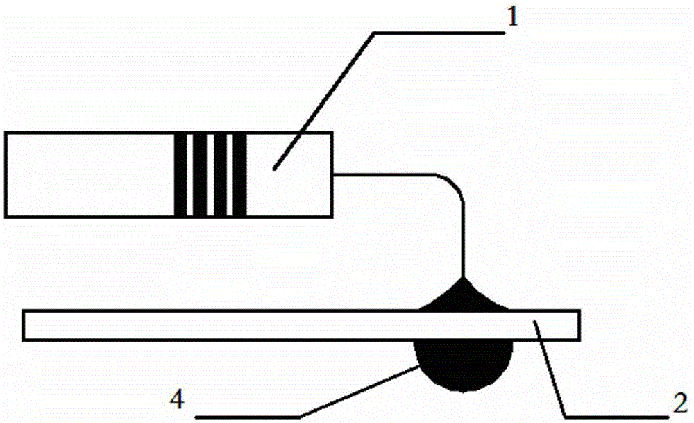 High-reliability installation method for high-voltage welding spots