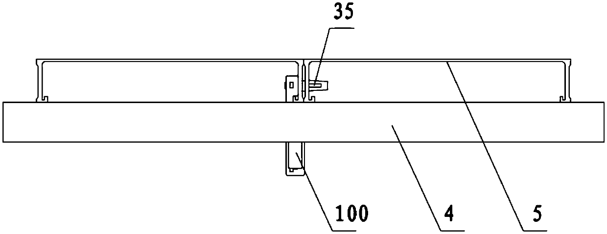 Square tube buckle