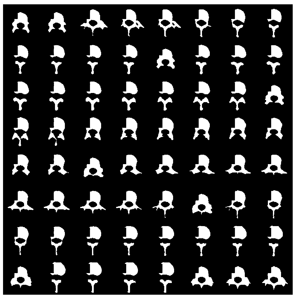 Spine model generation method, spine model generation system and terminal