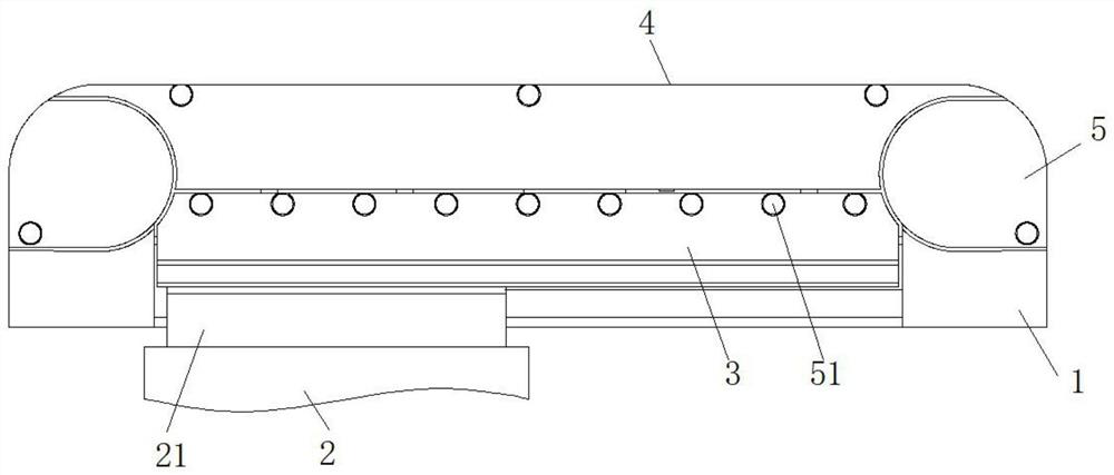 Safety anti-disengagement structure applied to elevator landing door