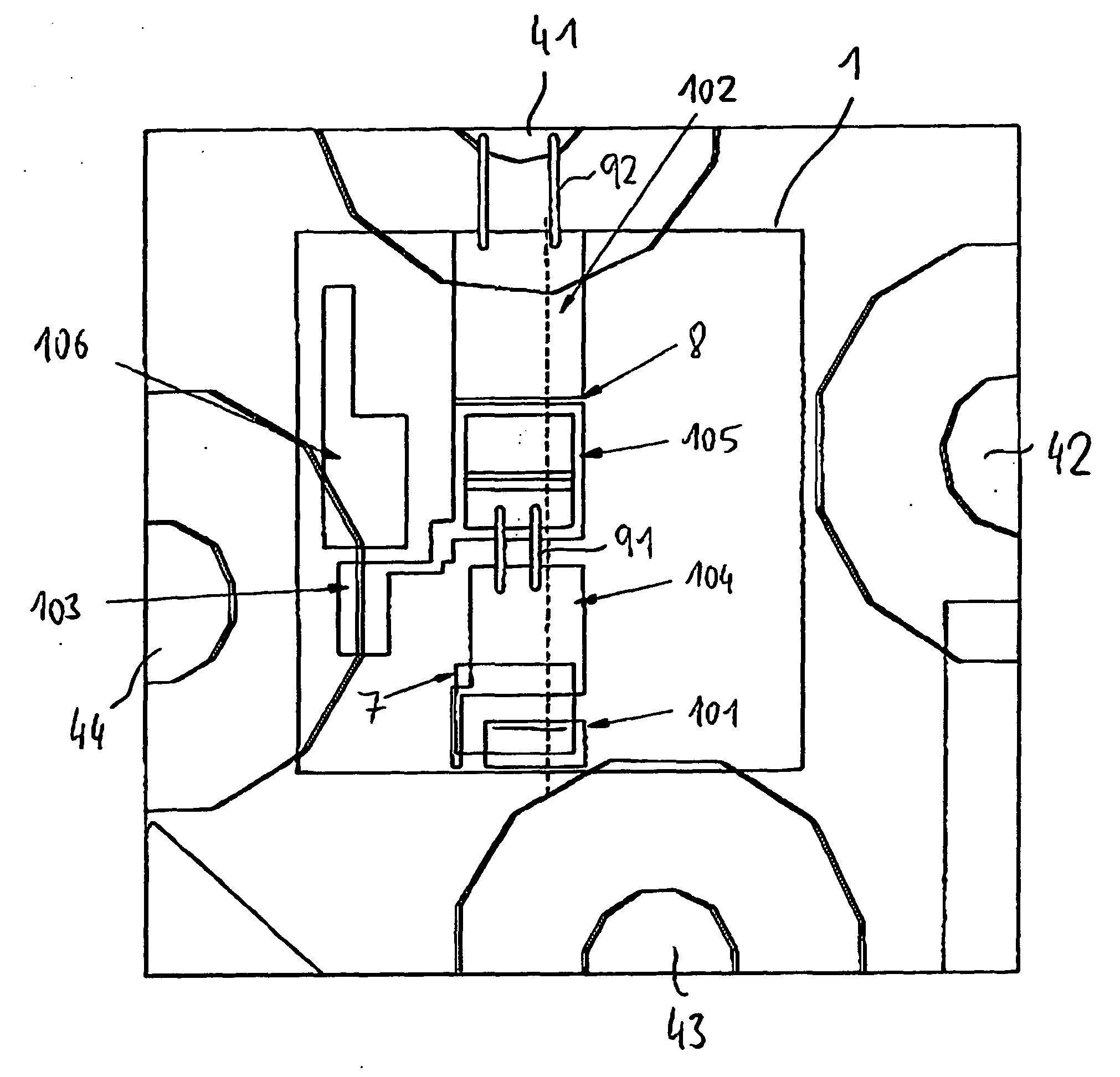 Optical transmission and/or receiving device