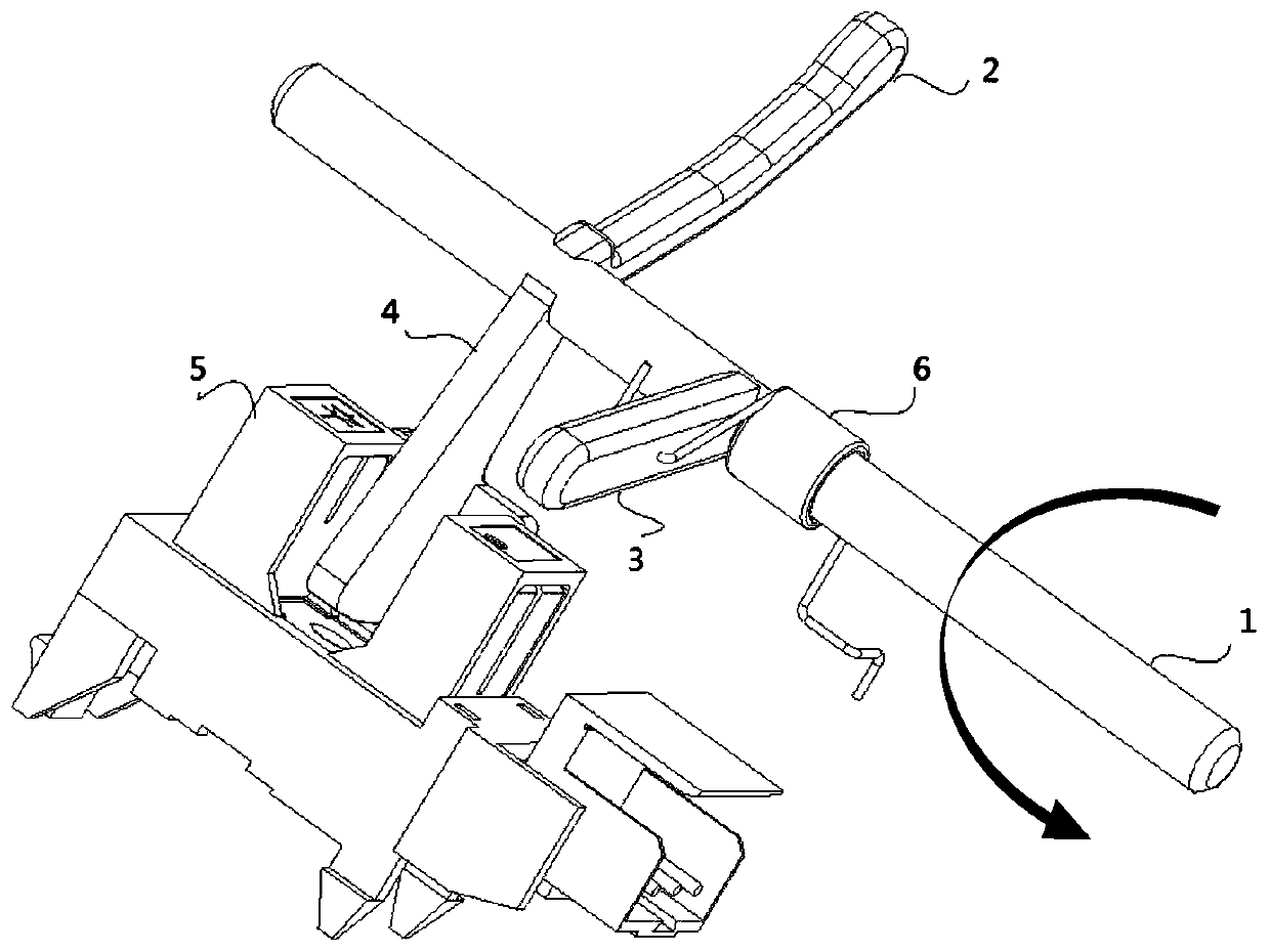 Detection structure and image molding device