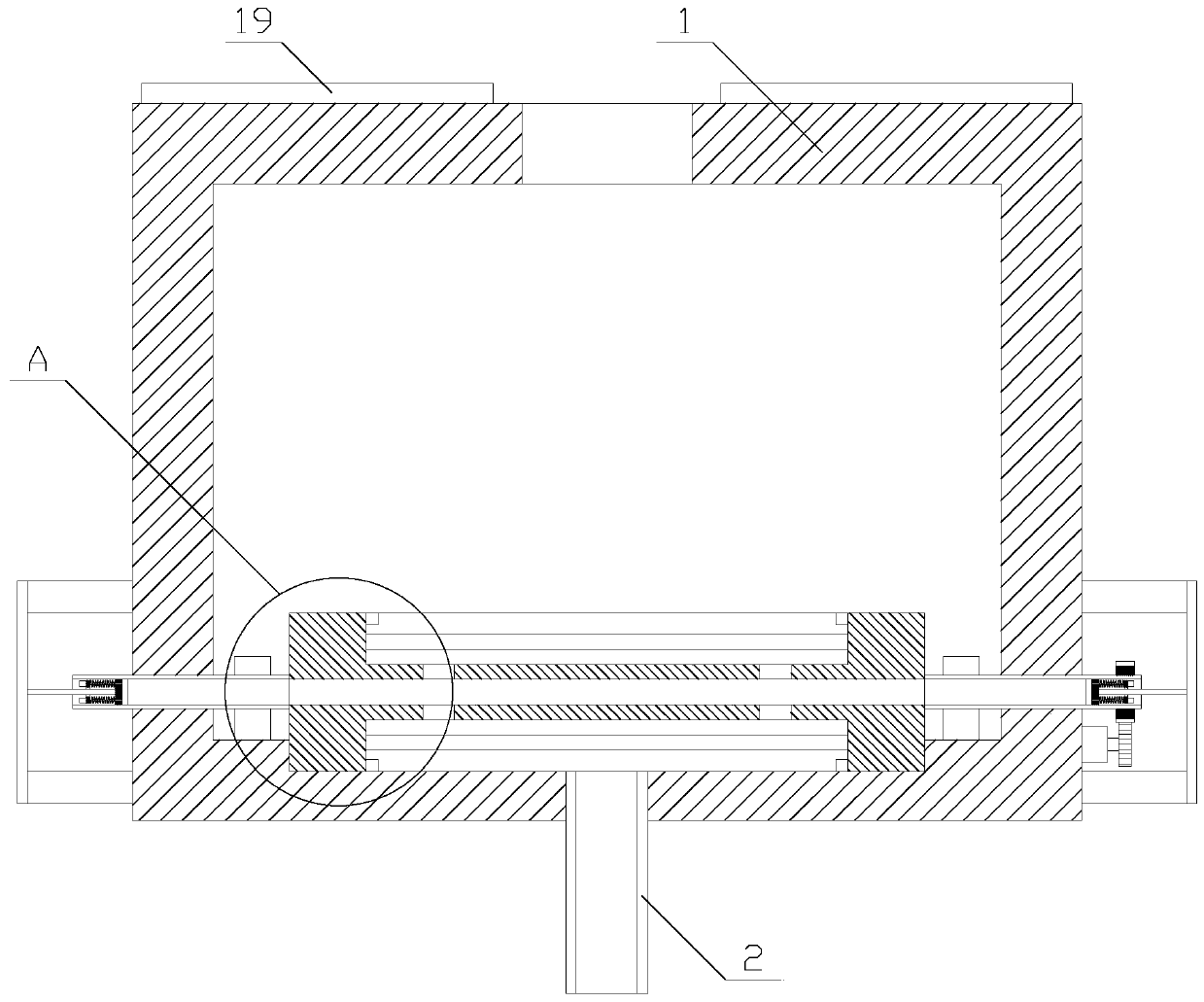 Drip irrigation device with speed regulating function and used for vegetable planting base