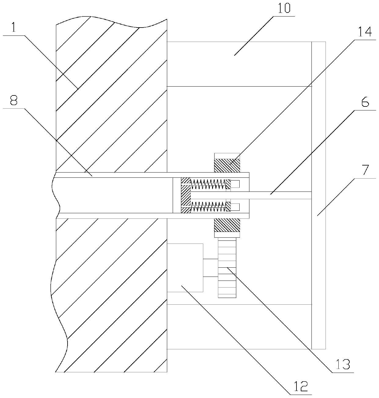 Drip irrigation device with speed regulating function and used for vegetable planting base