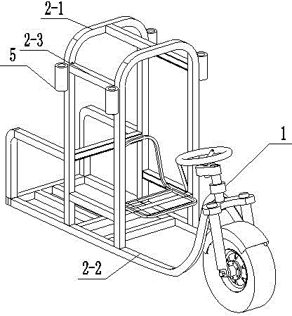 Traction-powered chassis for high-stalk crops