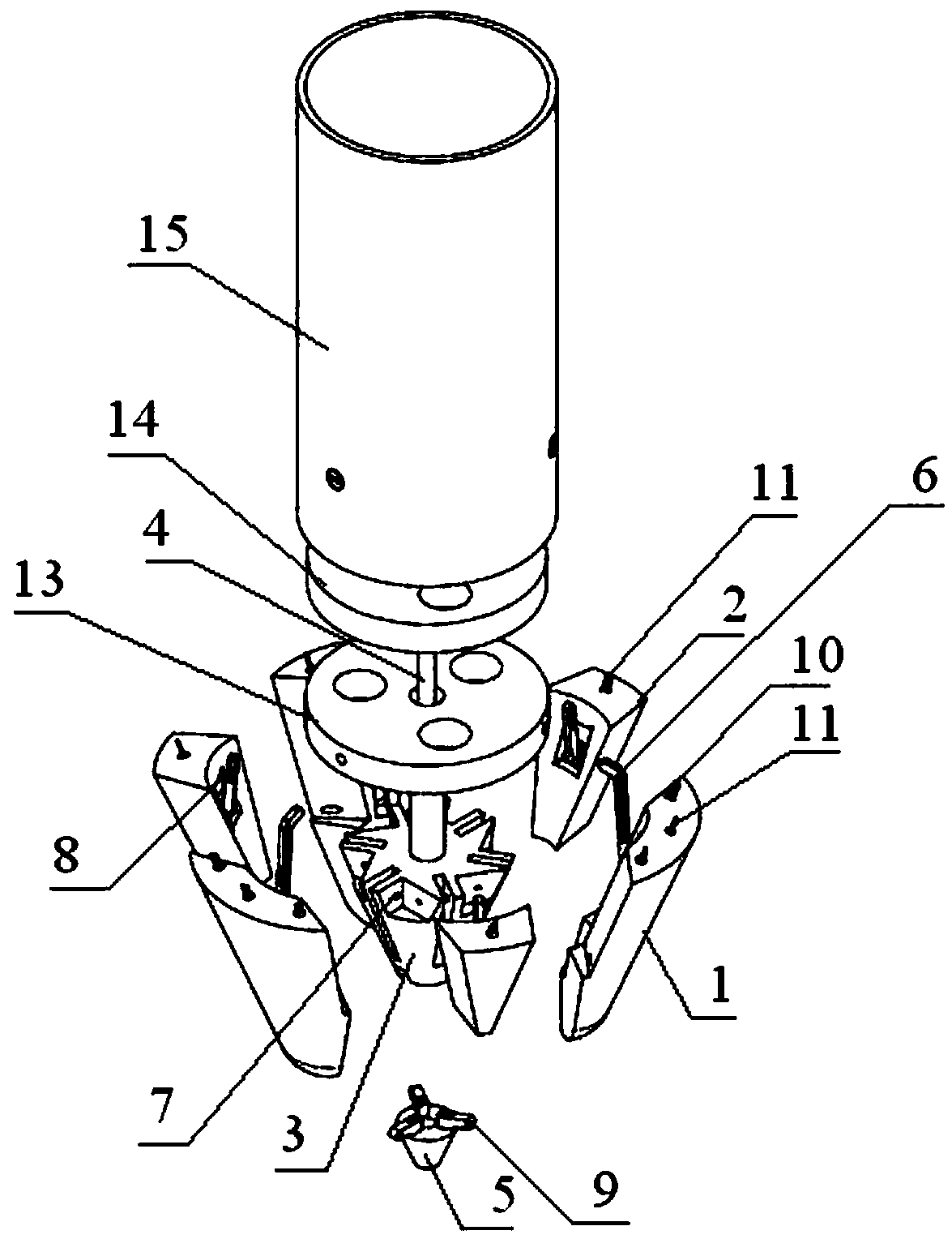 Variable-diameter hot melting drill bit for snow layer drilling