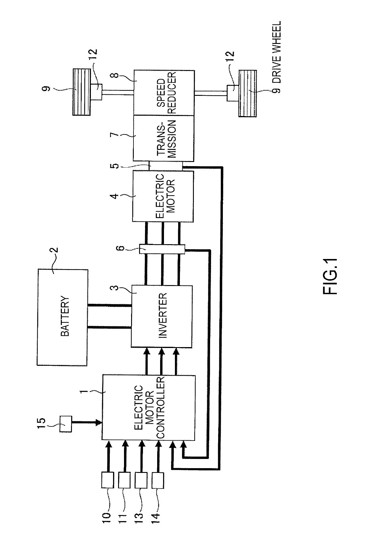 Regenerative braking control device of electric vehicle