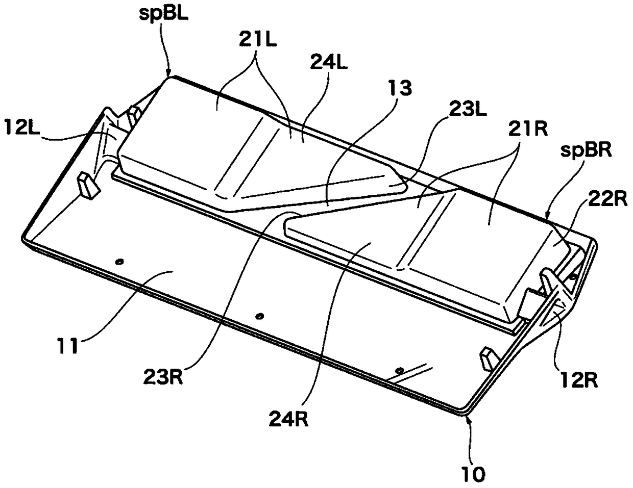 Speaker box structure for electronic devices