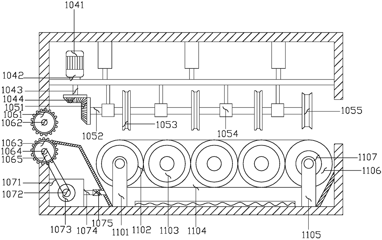 Wood continuous rolling and impregnating device