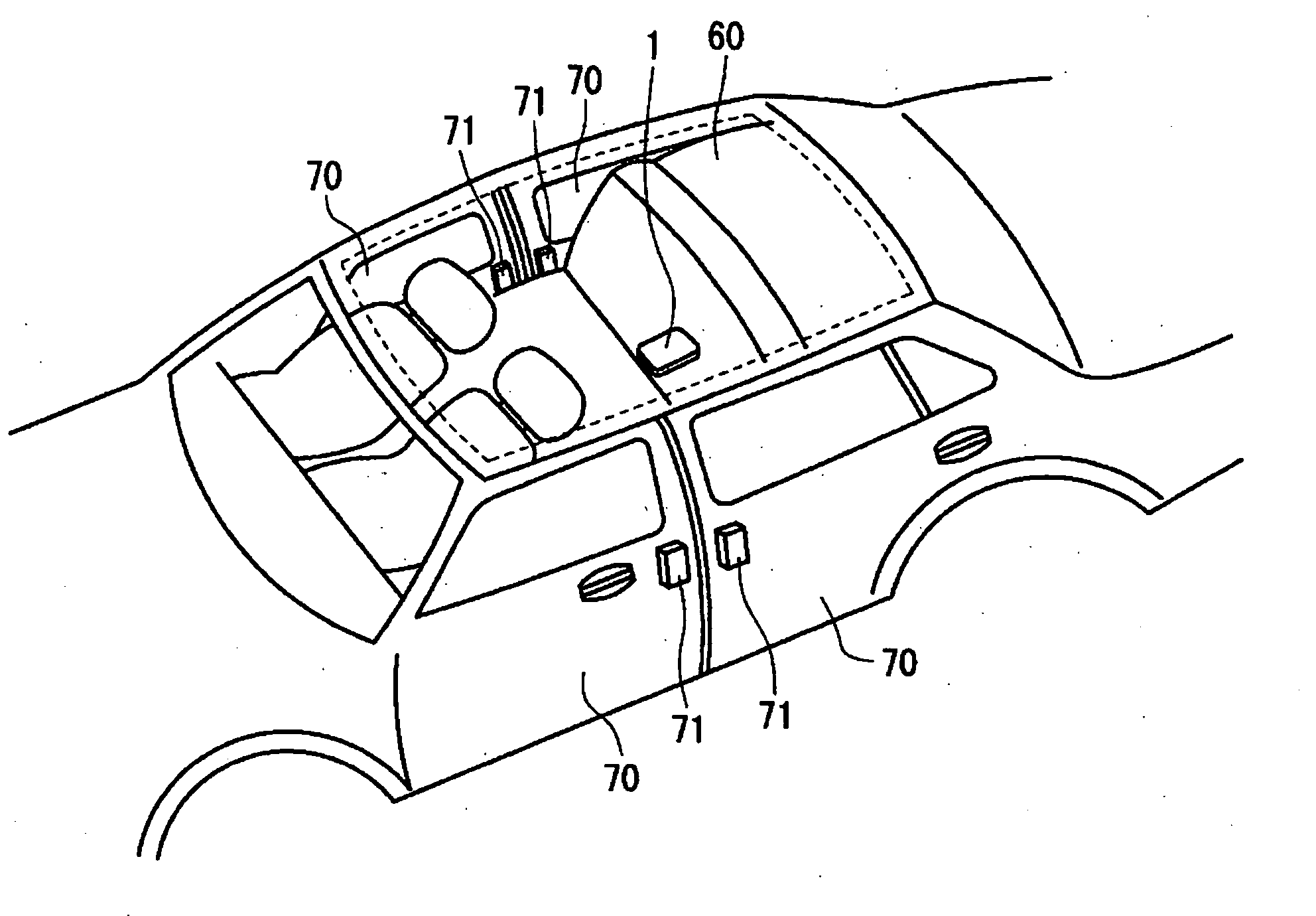 In-vehicle illuminination device