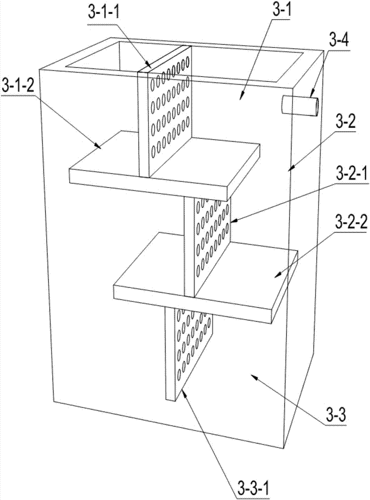 A device for treating regional lake sewage by combined adsorption and heating method and its removal method