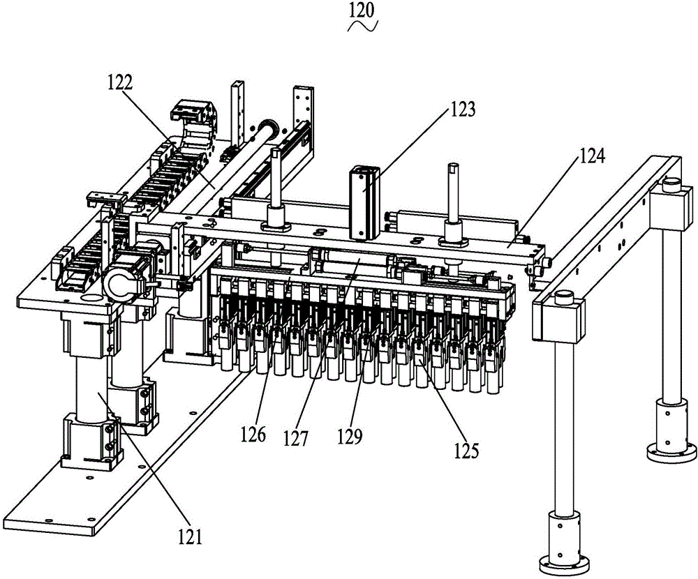 Battery sorting and receiving machine