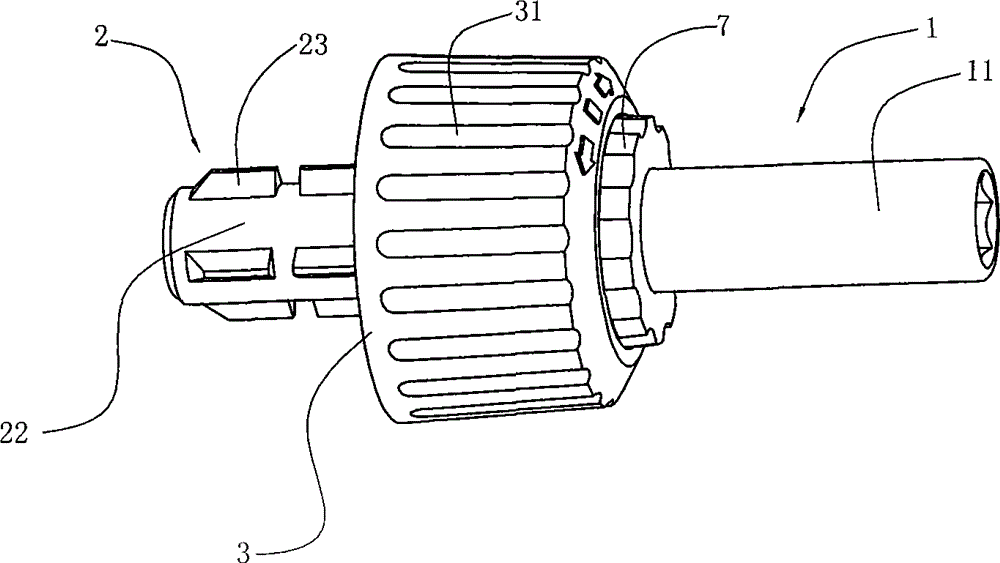 Screwdriver of ratchet mechanism