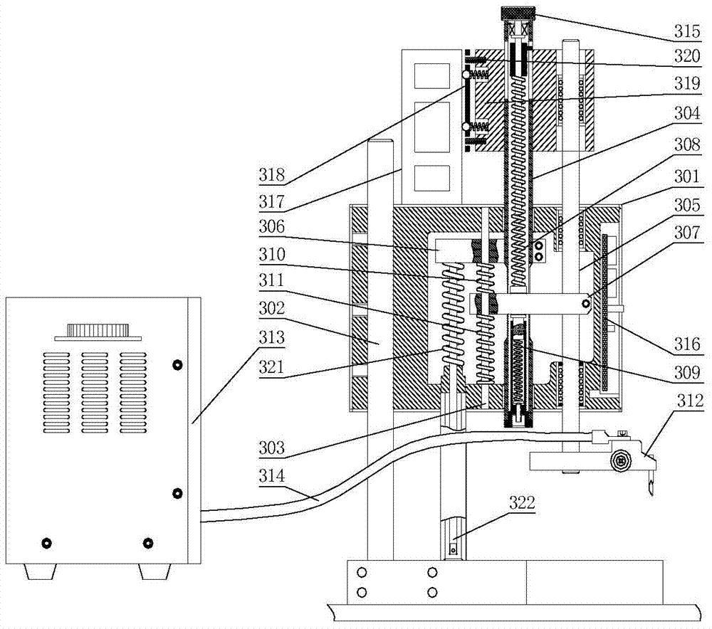 Integrated automatic microscopic welding equipment