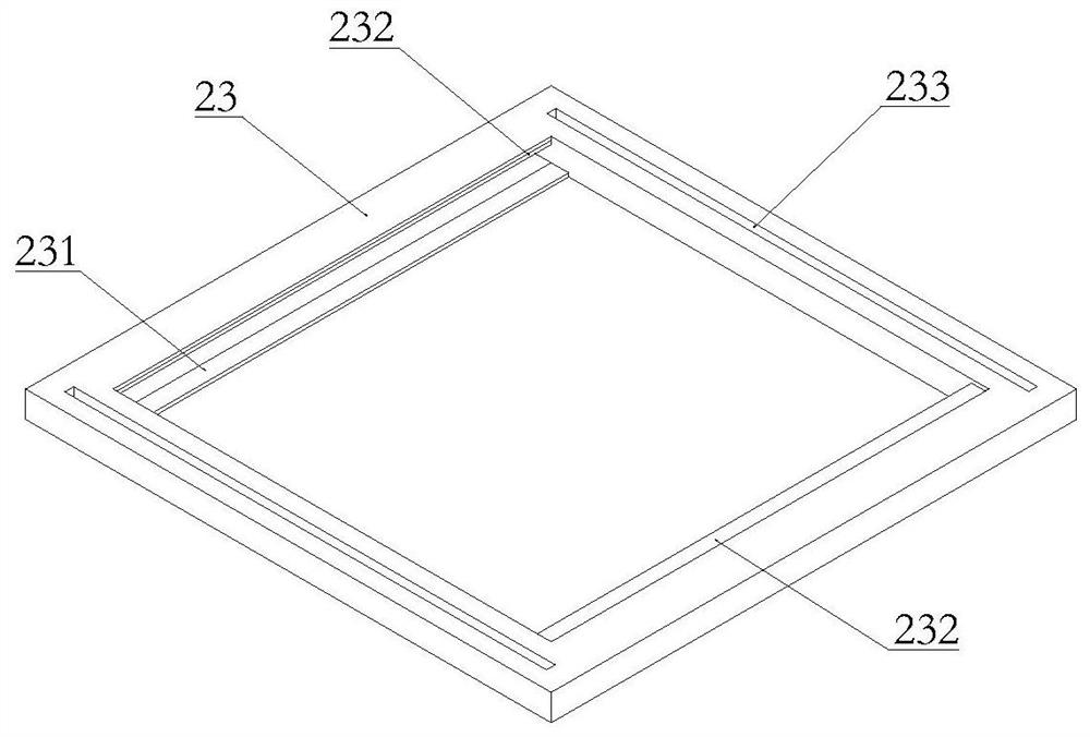 Flexible copper-clad plate material based on perfluoroalkene ether copolymer and processing equipment thereof