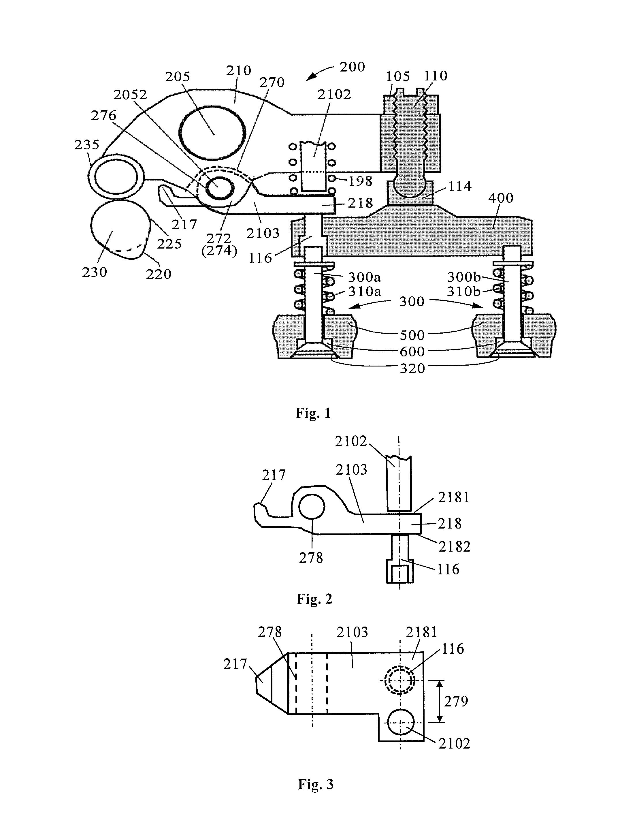 Combined rocker arm apparatus for actuating auxiliary valve of engine