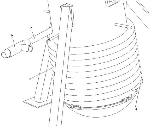 A multi-stage eddy current electromagnetic ultrafine dust flue gas processor for methanol cracking reaction