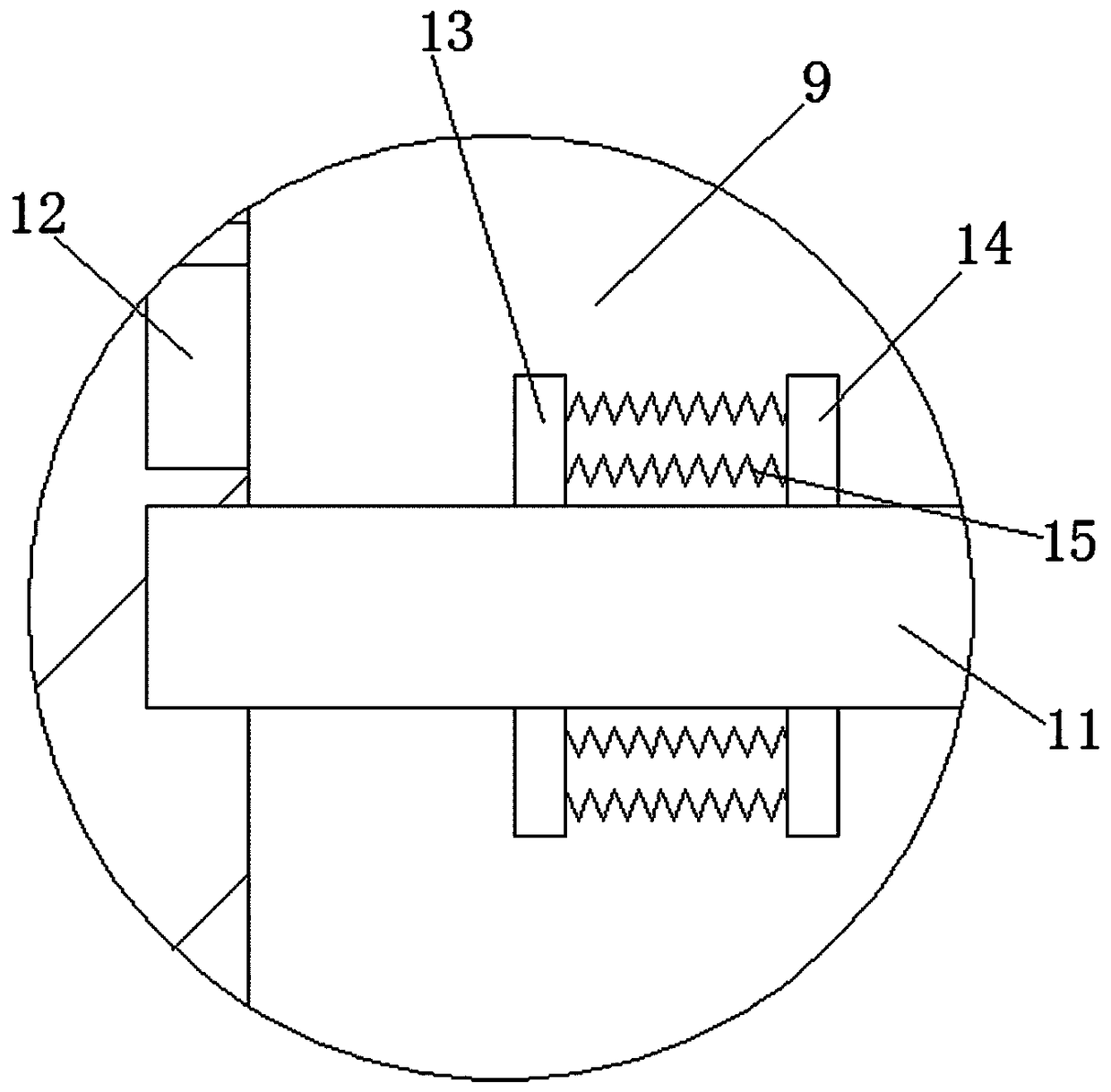 Electronic product test device and test method thereof