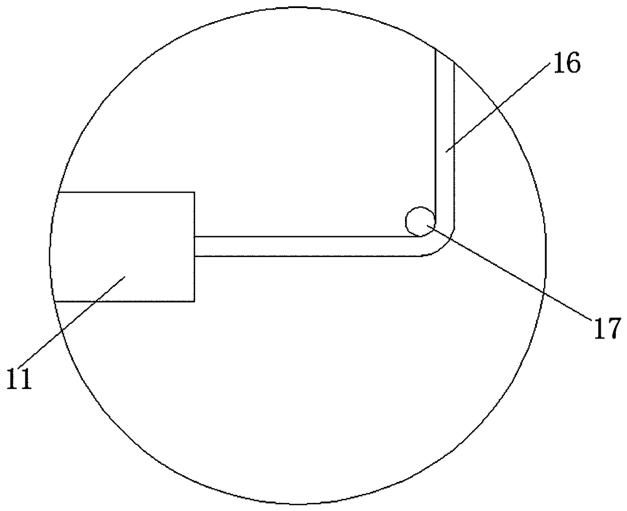 Electronic product test device and test method thereof