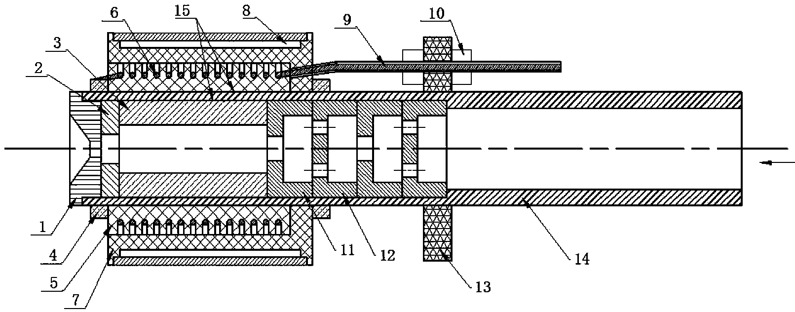 Hollow cathode assembly