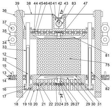 Liftable transformer bracket base convenient for heat dissipation and maintenance