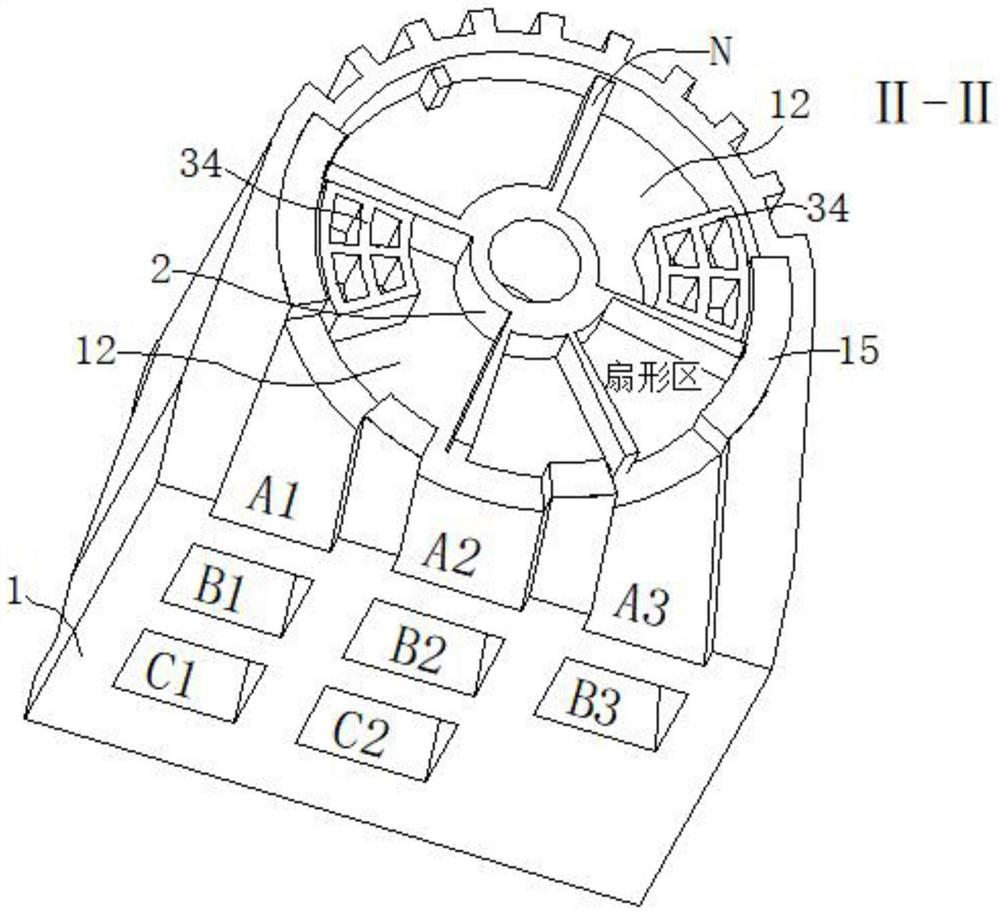 Integrated proportional-adjustable multi-way valve