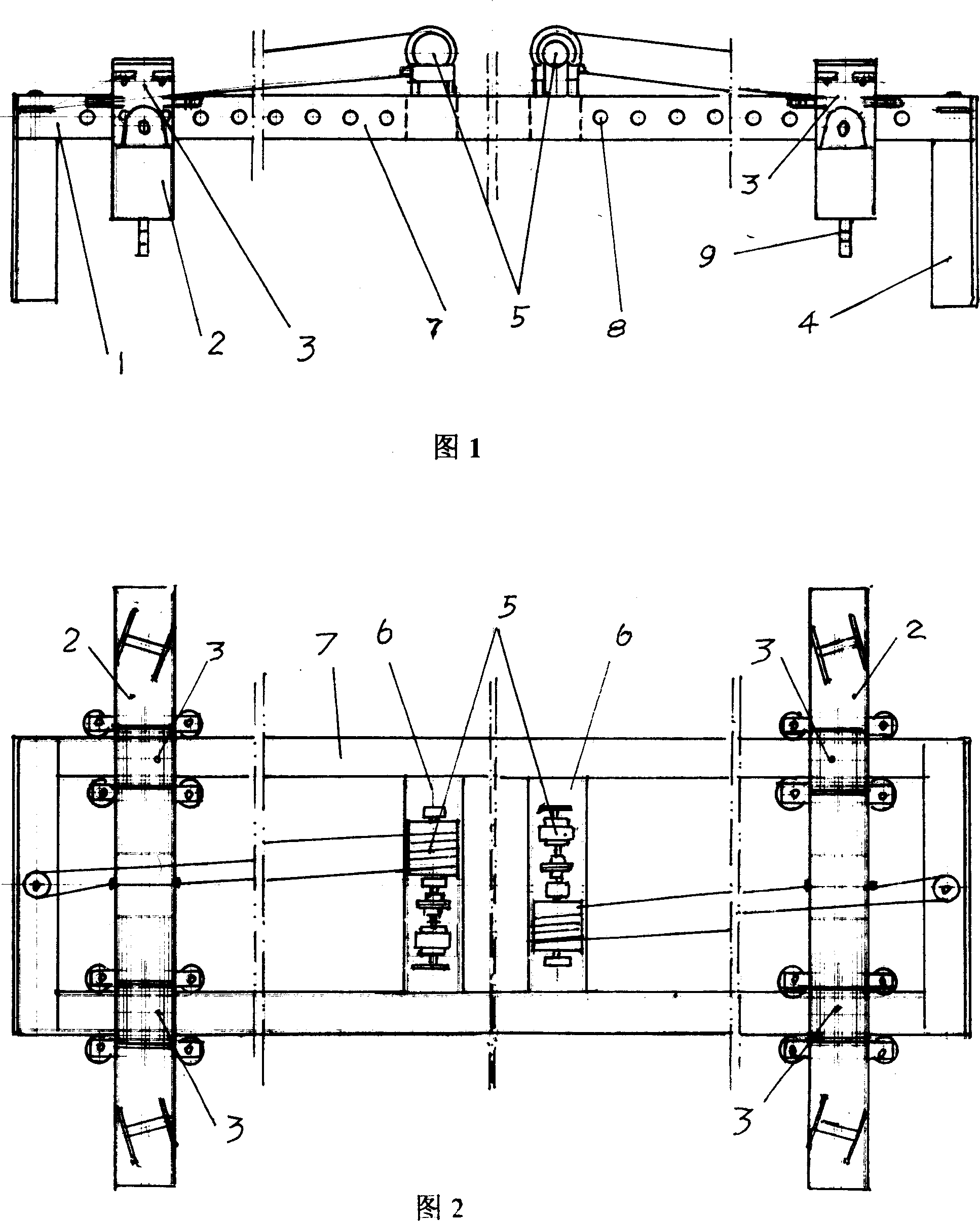 80-ton adjustable large-piece hoister