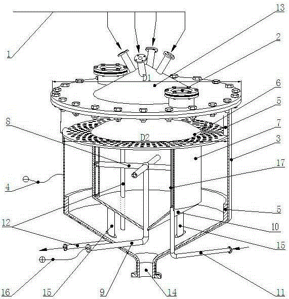 A device for producing silicon and silicon nitride nanoparticles