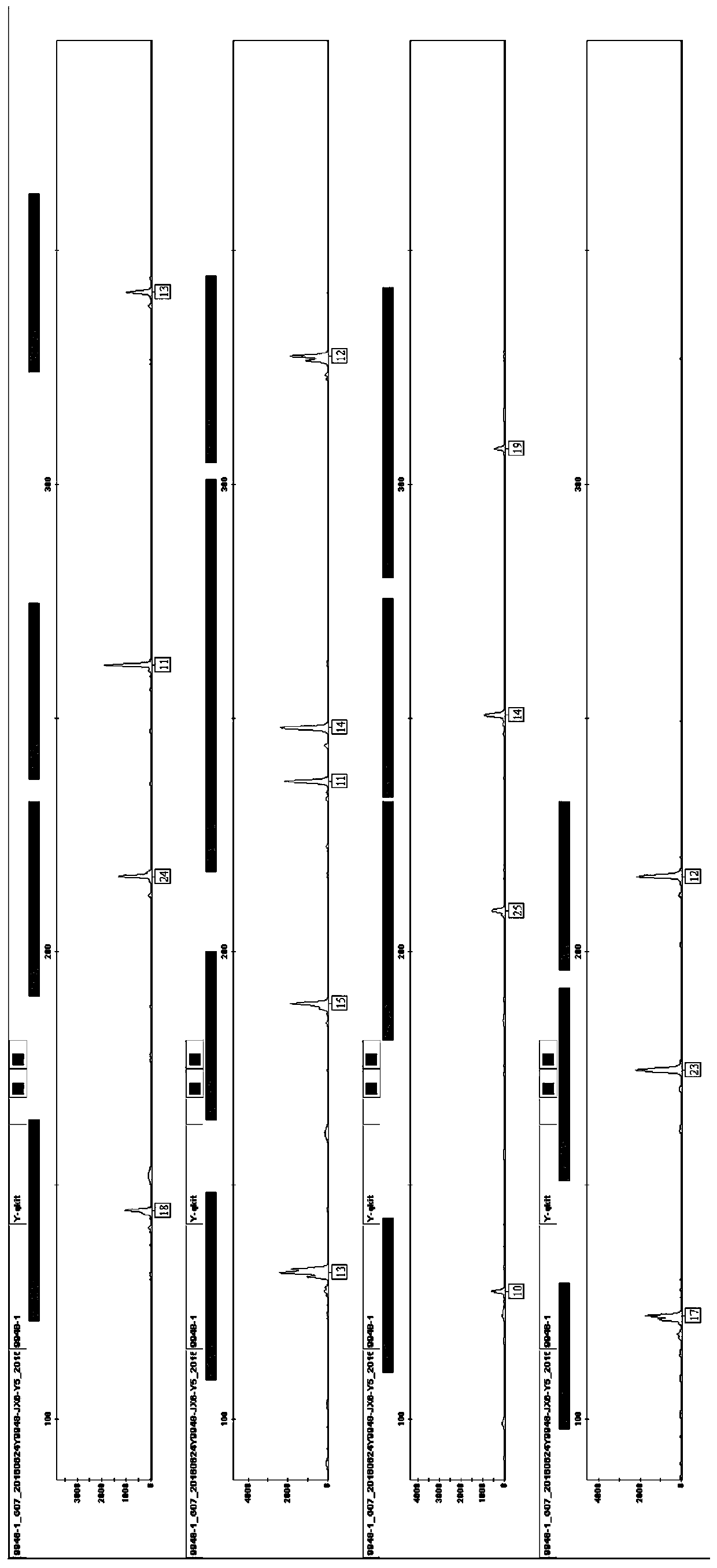 A method and system for rapid y-str typing of male individuals