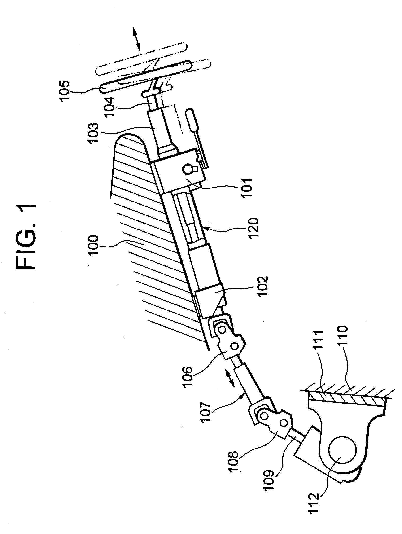 Vehicle steering telescopic shaft