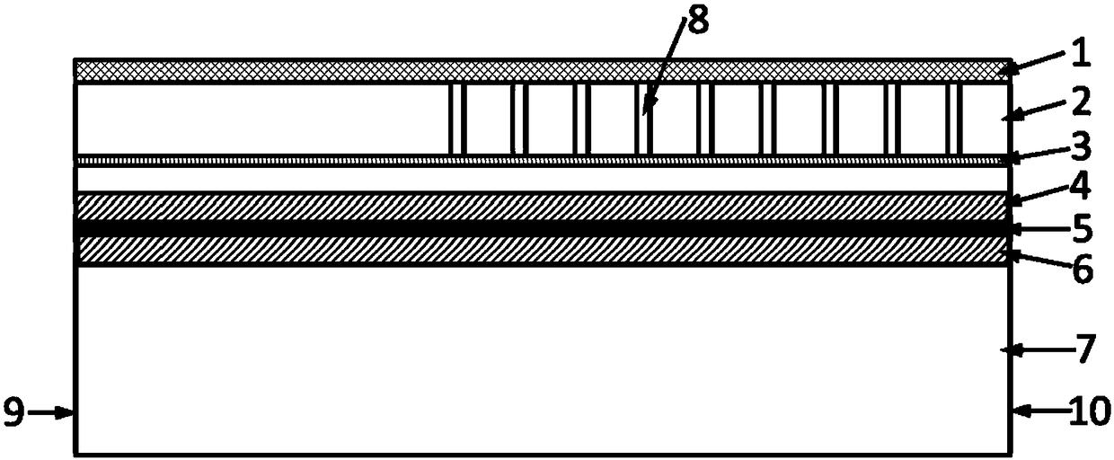 A single-mode laser based on high-order surface grating