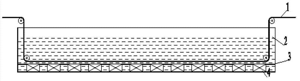 Ultrasonic wool-washing device and application thereof