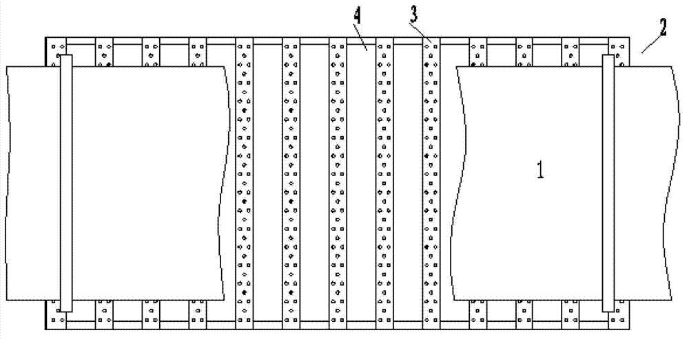 Ultrasonic wool-washing device and application thereof