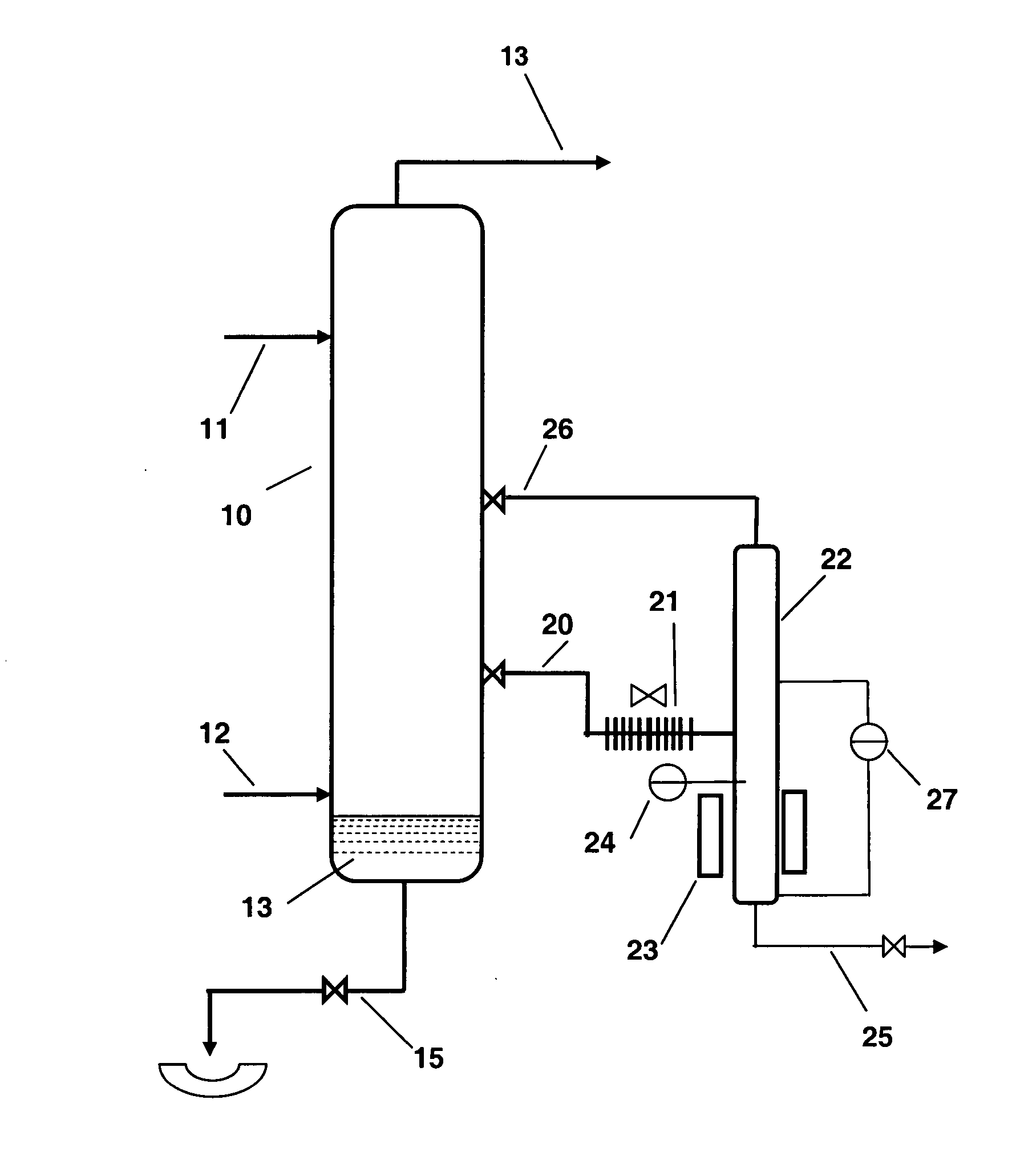 HF alkylation process with acid regeneration