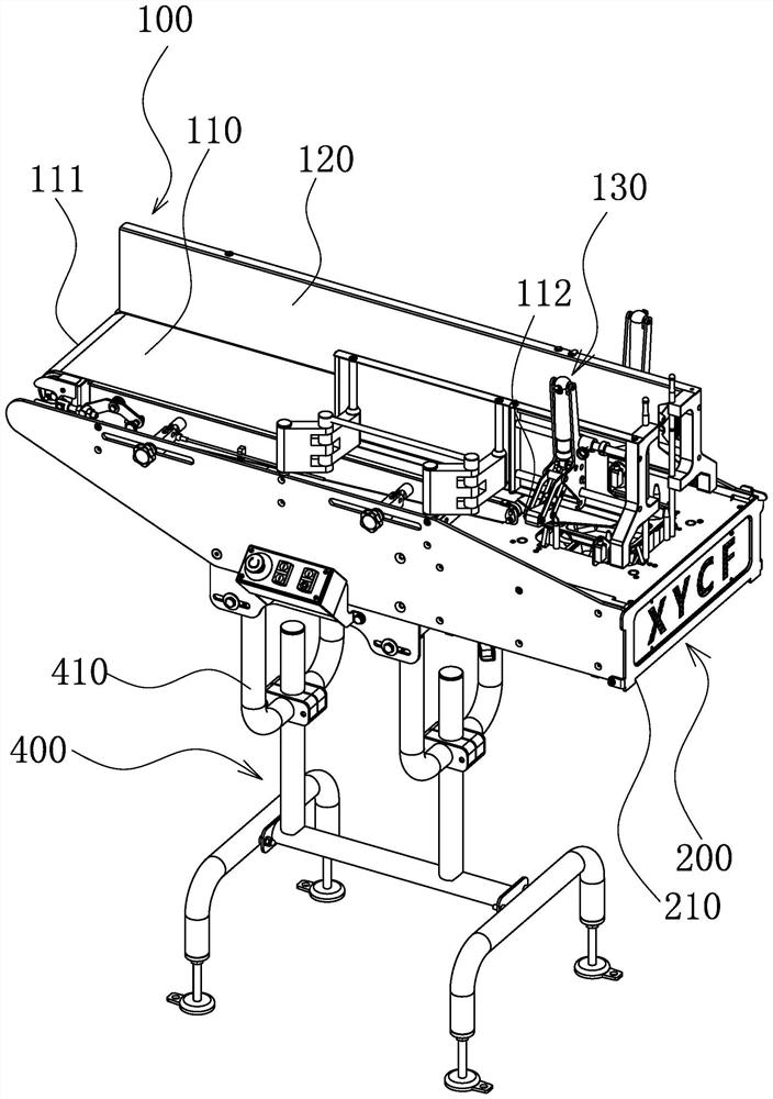 An automatic box sorting machine