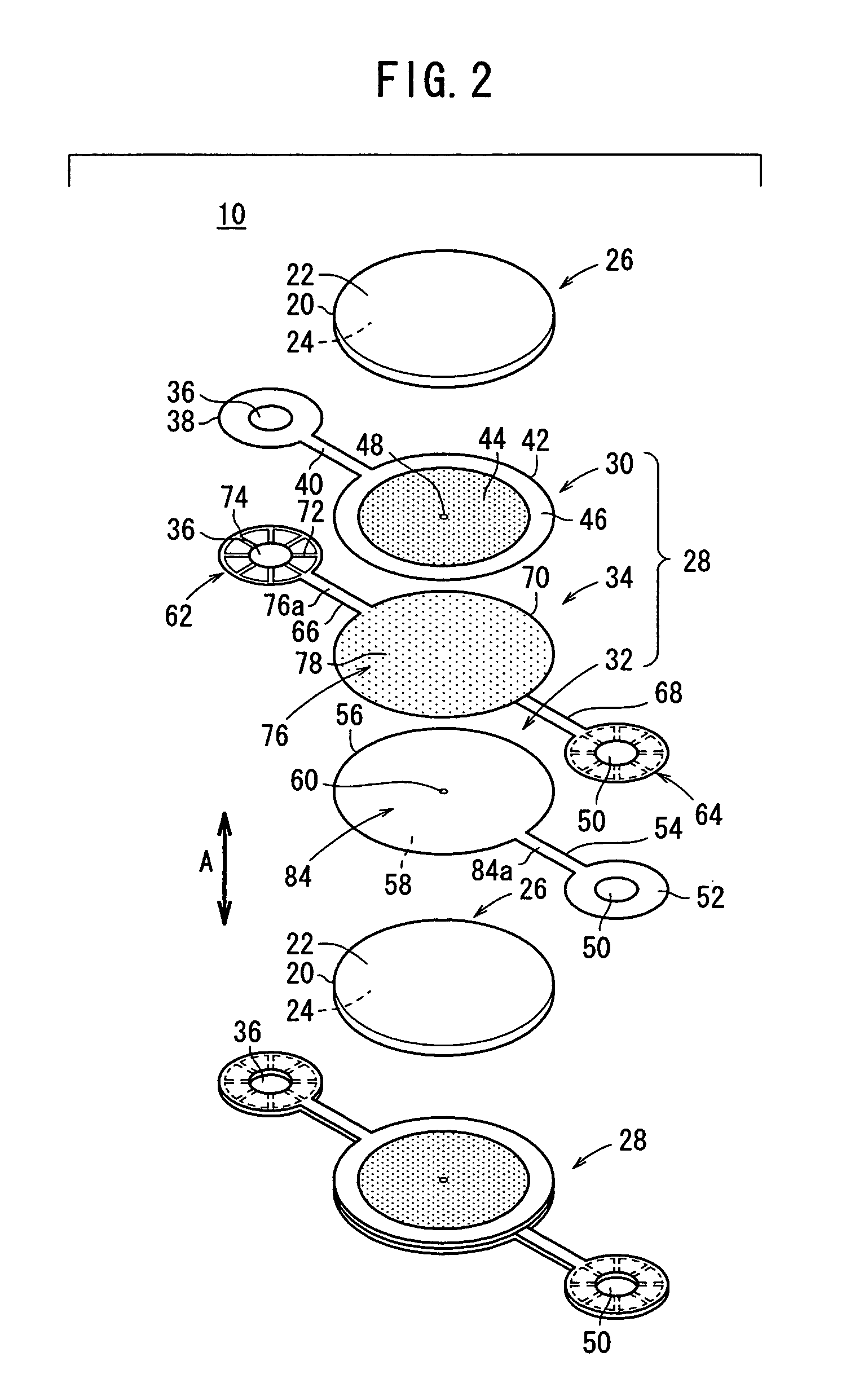 Fuel cell and fuel cell stack