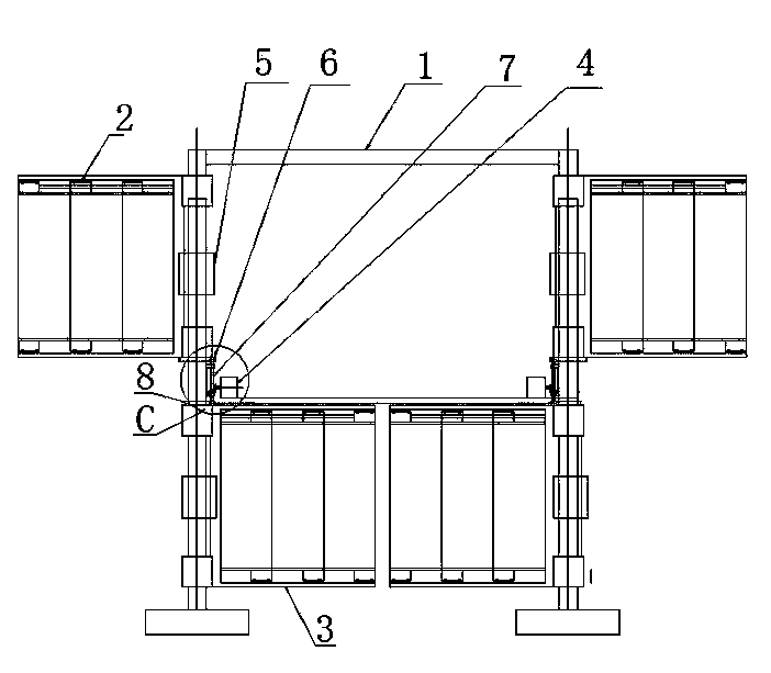 Energy-saving combined wind power/water power generation device and system