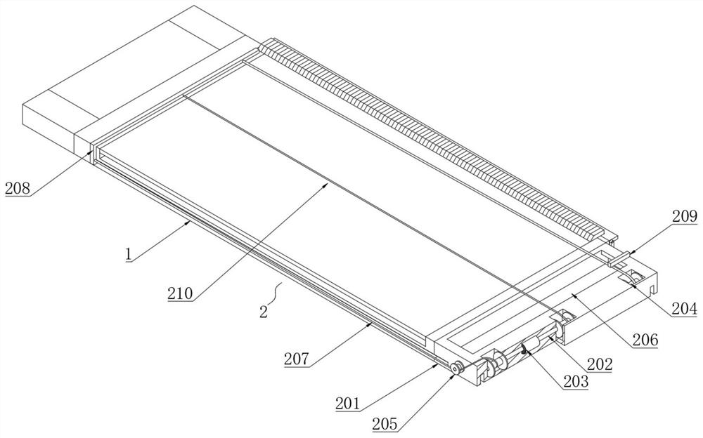 Physical training device for long jump distance detection