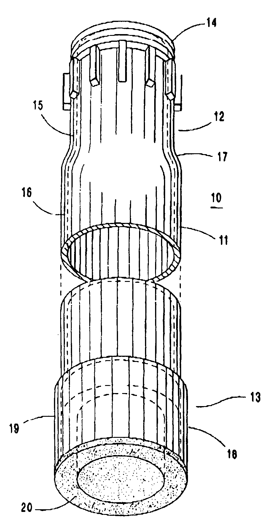 Slip-joint connection for electric service conduit to service boxes