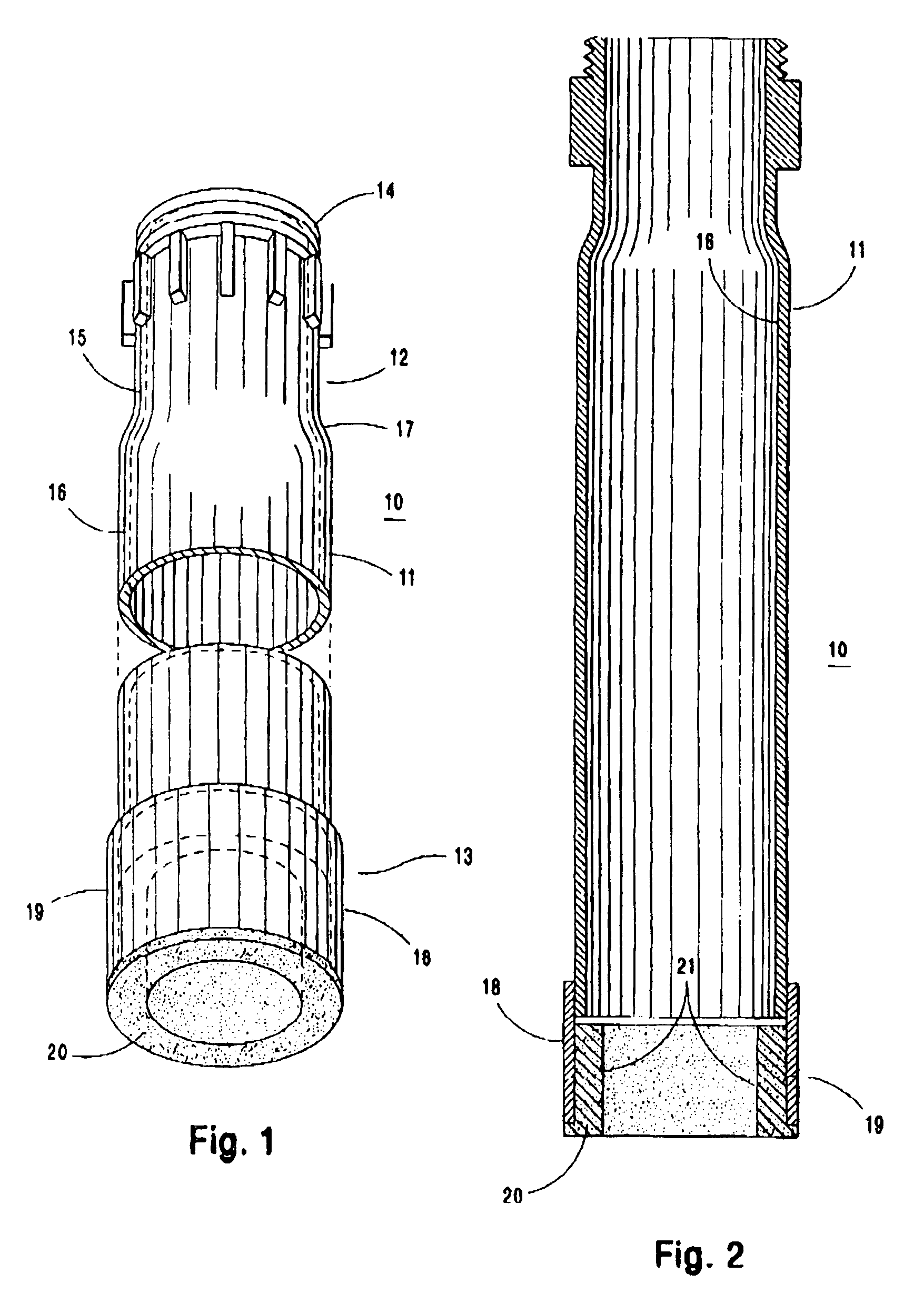 Slip-joint connection for electric service conduit to service boxes