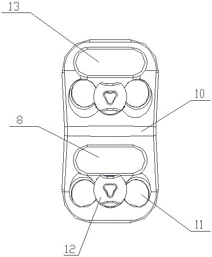 Guiding device for anterior cervical internal fixation