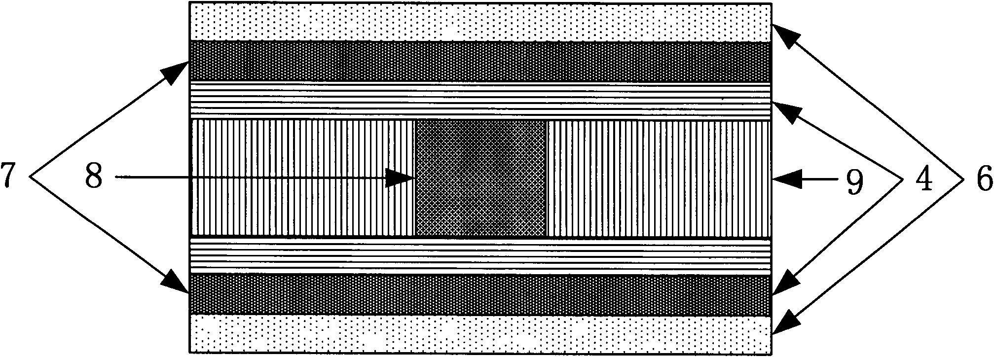 Double-sided solar battery component